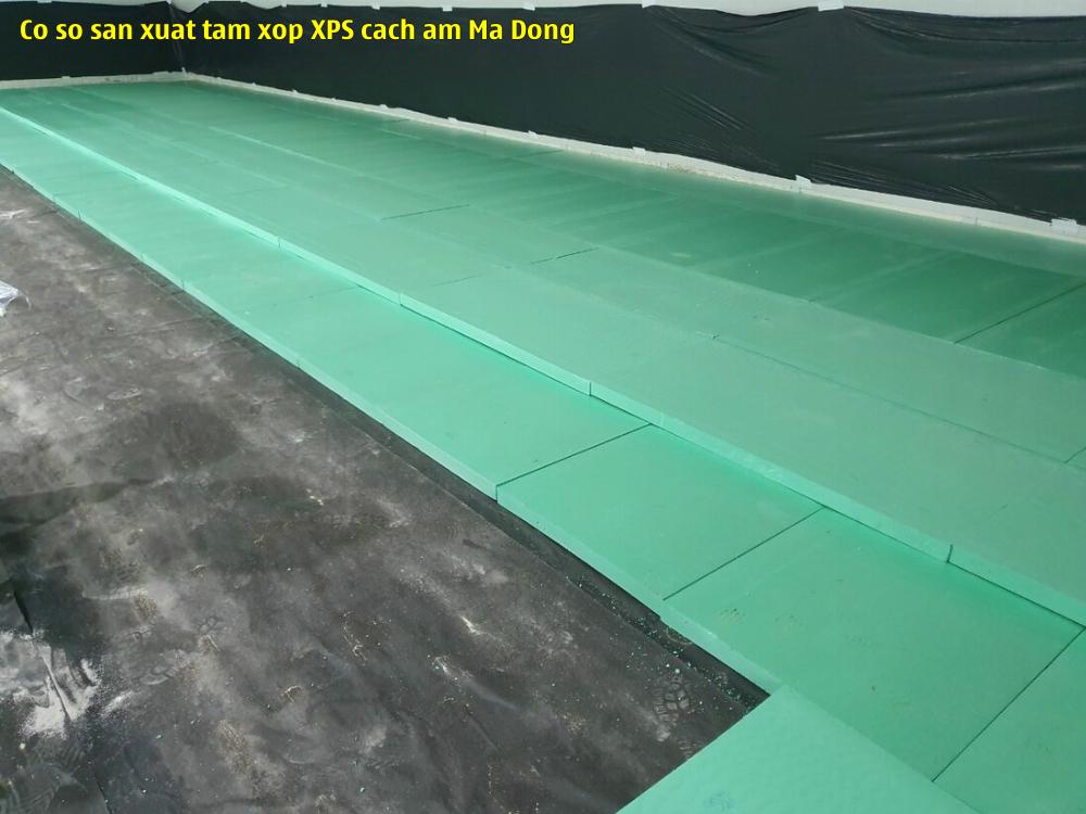 Cơ sở sản xuất tấm xốp XPS cách âm Mã Đông