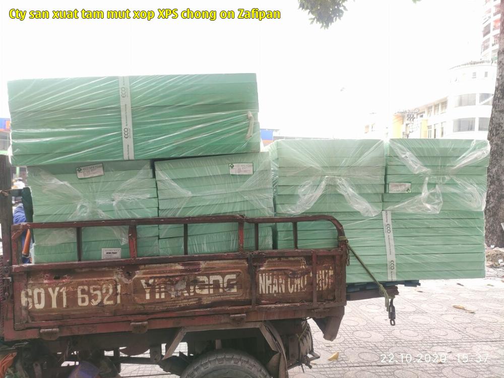Cty sản xuất tấm mút xốp XPS chống ồn Zafipan