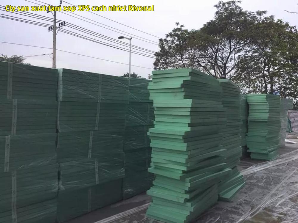 Cty sản xuất tấm xốp XPS cách nhiệt Rivonal