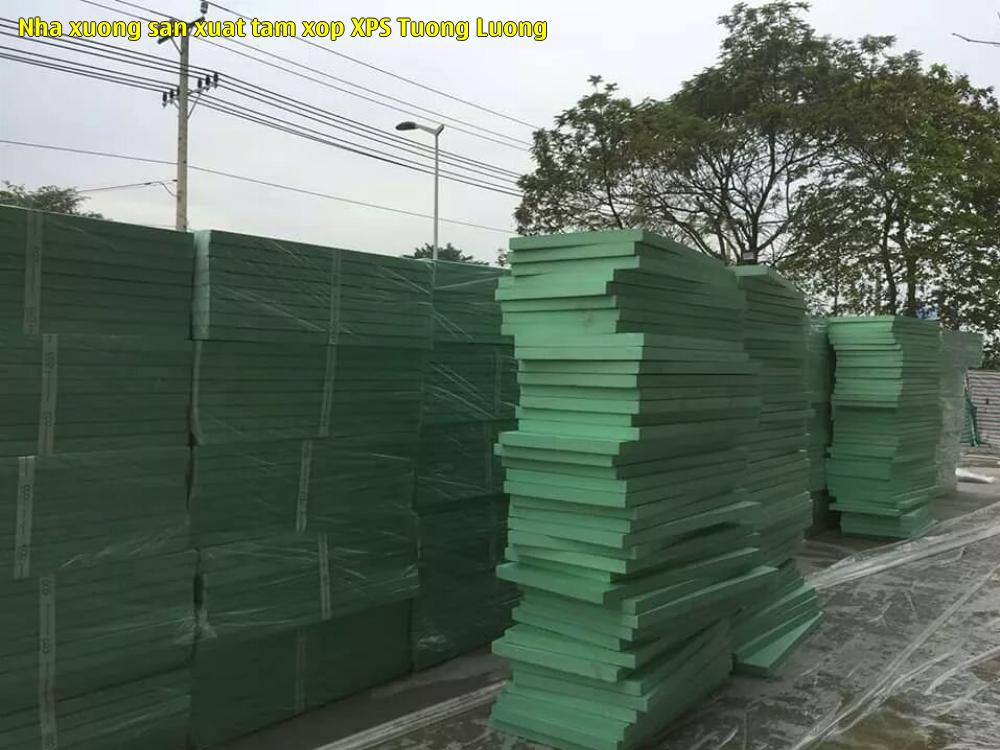 Nhà xưởng sản xuất tấm xốp XPS Tường Lương