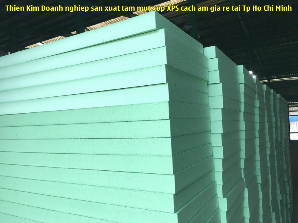 Thiện Kim - Doanh nghiệp sản xuất tấm mút xốp XPS cách âm giá rẻ tại Tp Hồ Chí Minh