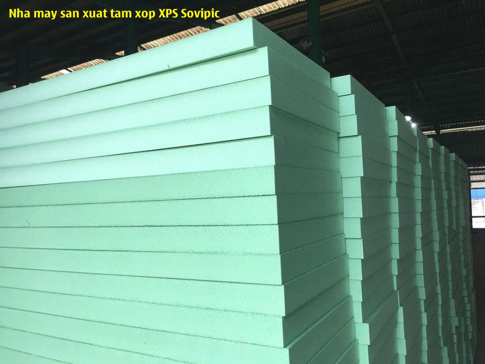 Nhà máy sản xuất tấm xốp XPS Sovipic