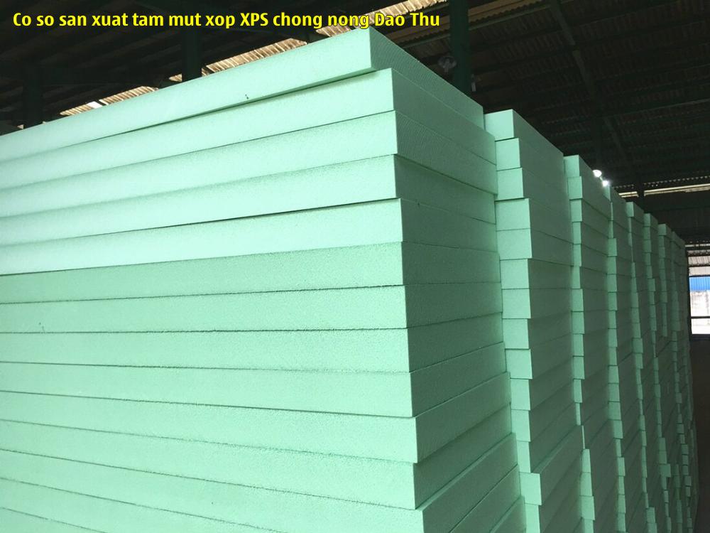 Cơ sở sản xuất tấm mút xốp XPS chống nóng Đào Thư
