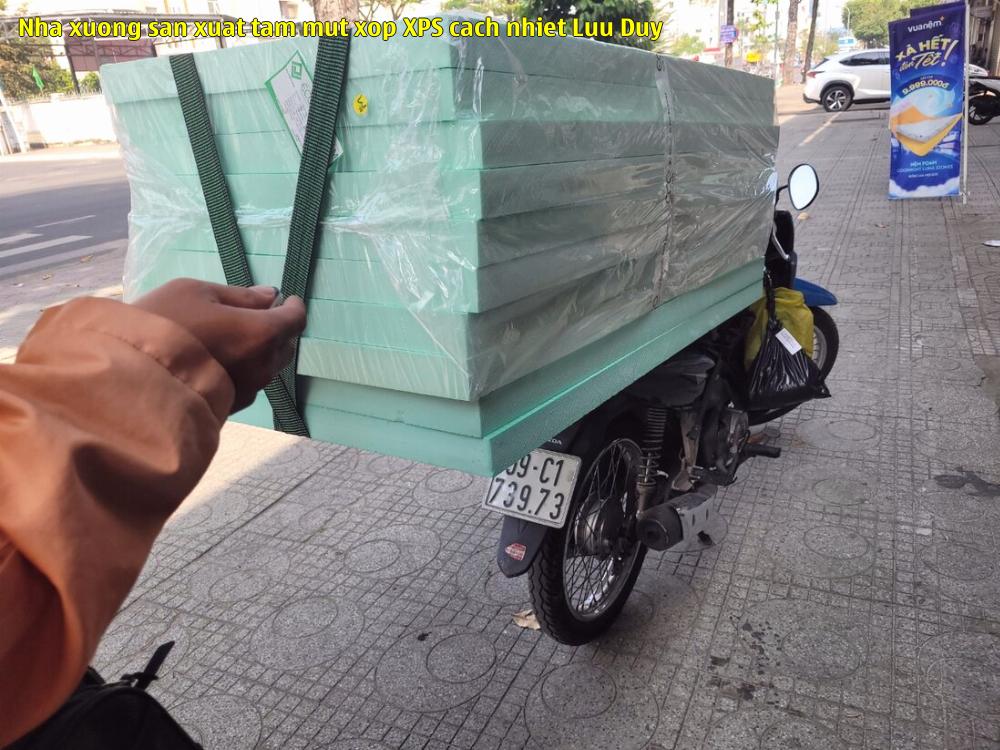 Nhà xưởng sản xuất tấm mút xốp XPS cách nhiệt Lưu Duy