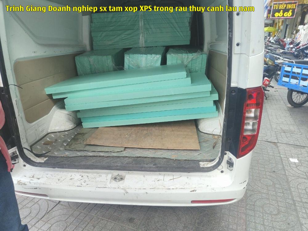 Trịnh Giang - Doanh nghiệp sx tấm xốp XPS trồng rau thủy canh lâu năm
