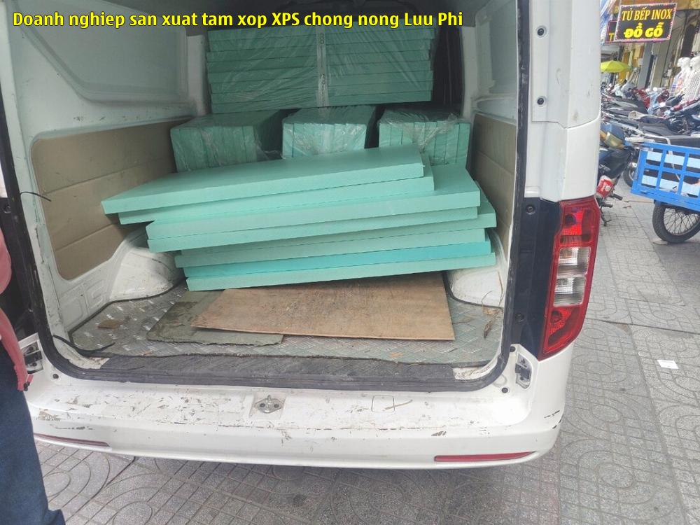 Doanh nghiệp sản xuất tấm xốp XPS chống nóng Lưu Phi