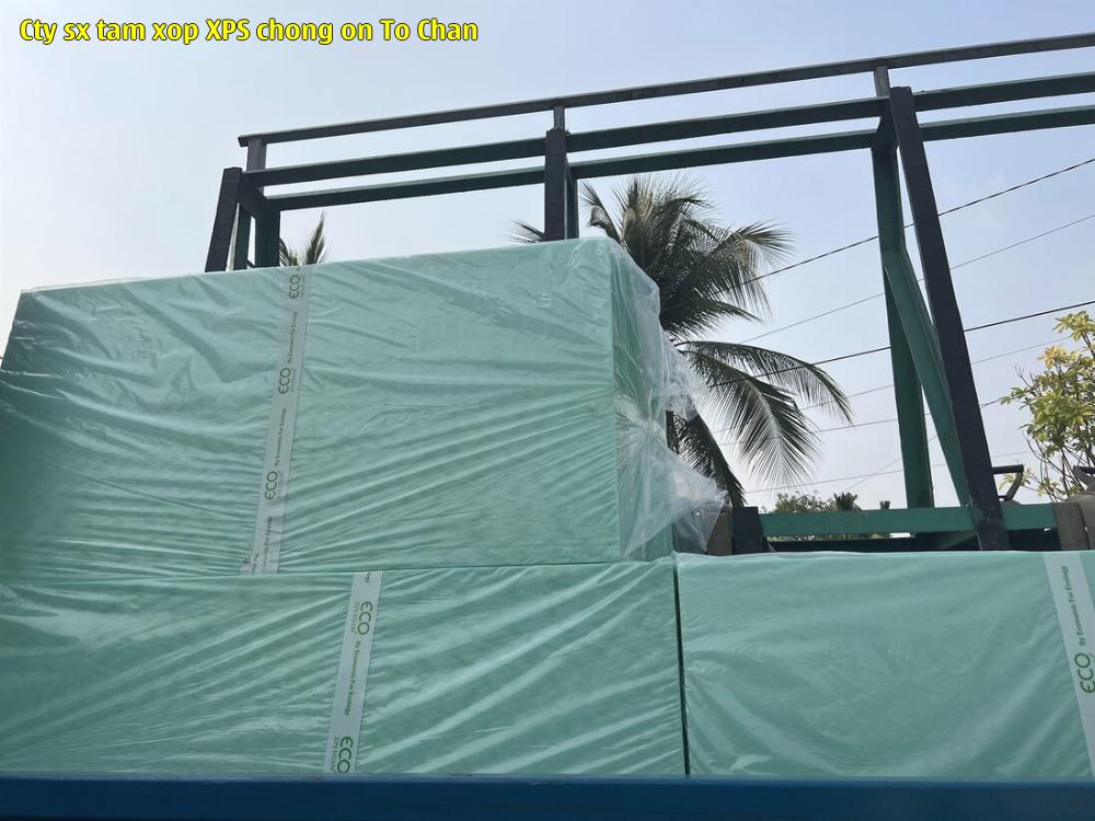 Cty sx tấm xốp XPS chống ồn Tô Chấn