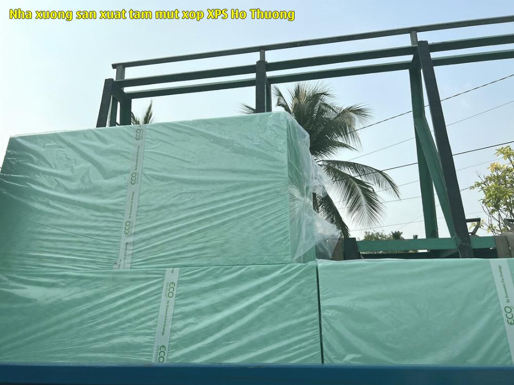 Nhà xưởng sản xuất tấm mút xốp XPS Hồ Thương