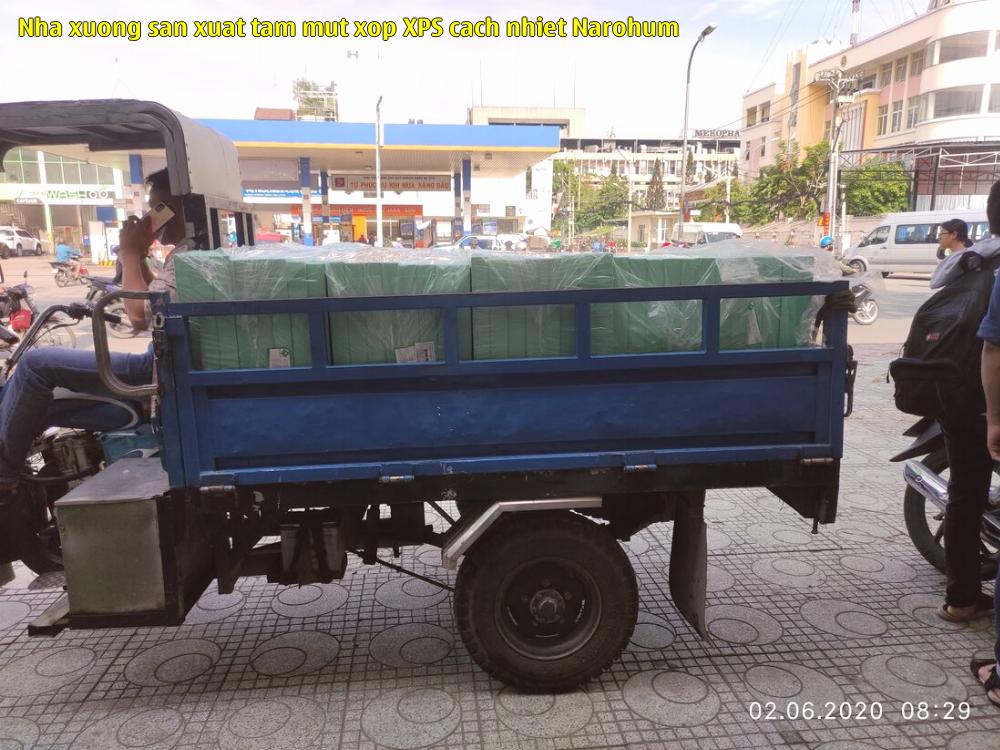 Nhà xưởng sản xuất tấm mút xốp XPS cách nhiệt Narohum