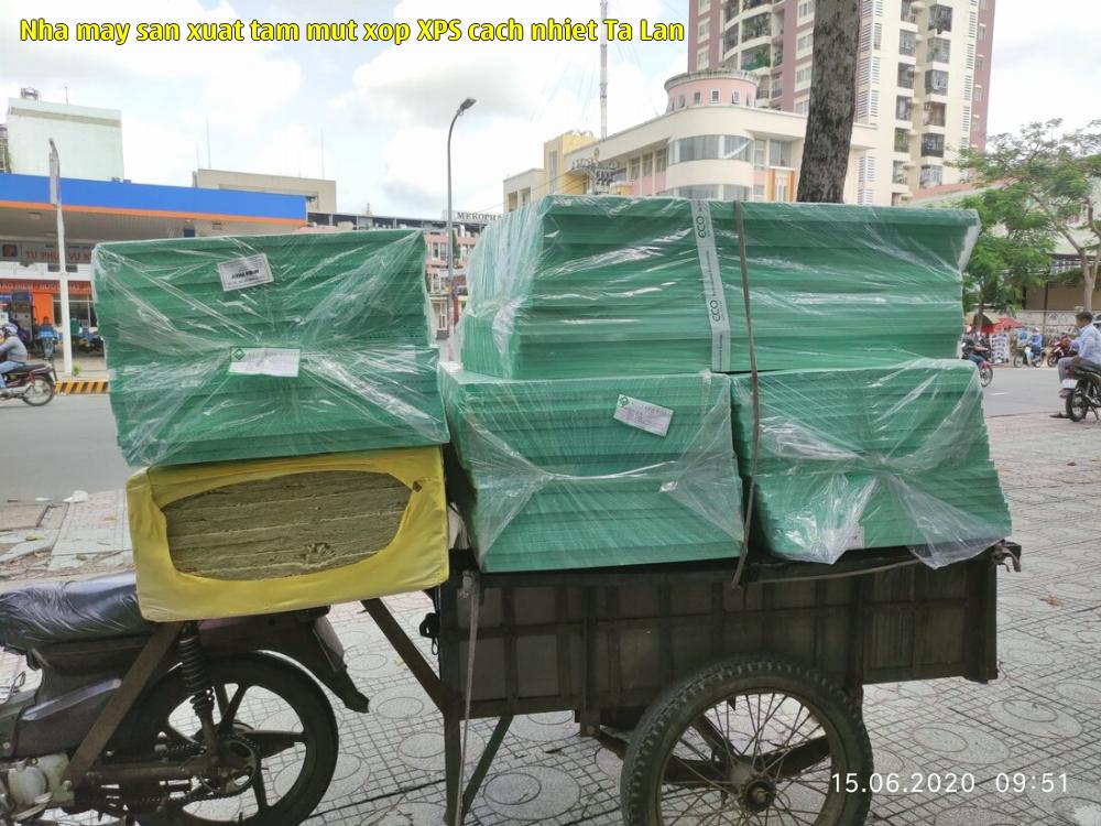 Nhà máy sản xuất tấm mút xốp XPS cách nhiệt Tạ Lan