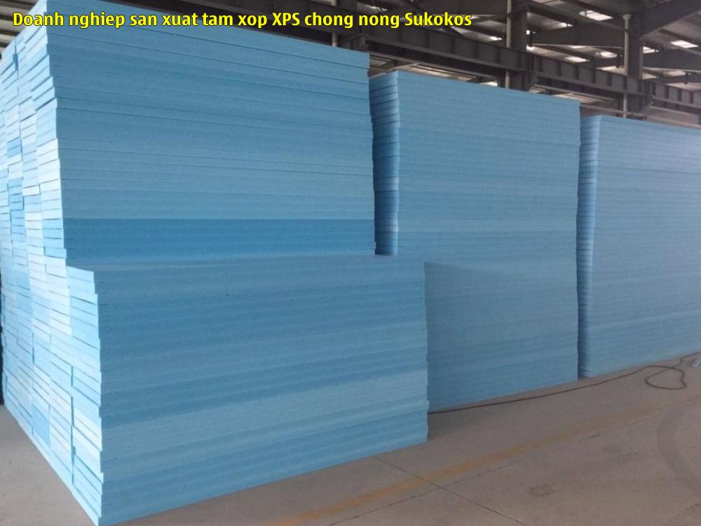 Doanh nghiệp sản xuất tấm xốp XPS chống nóng Sukokos