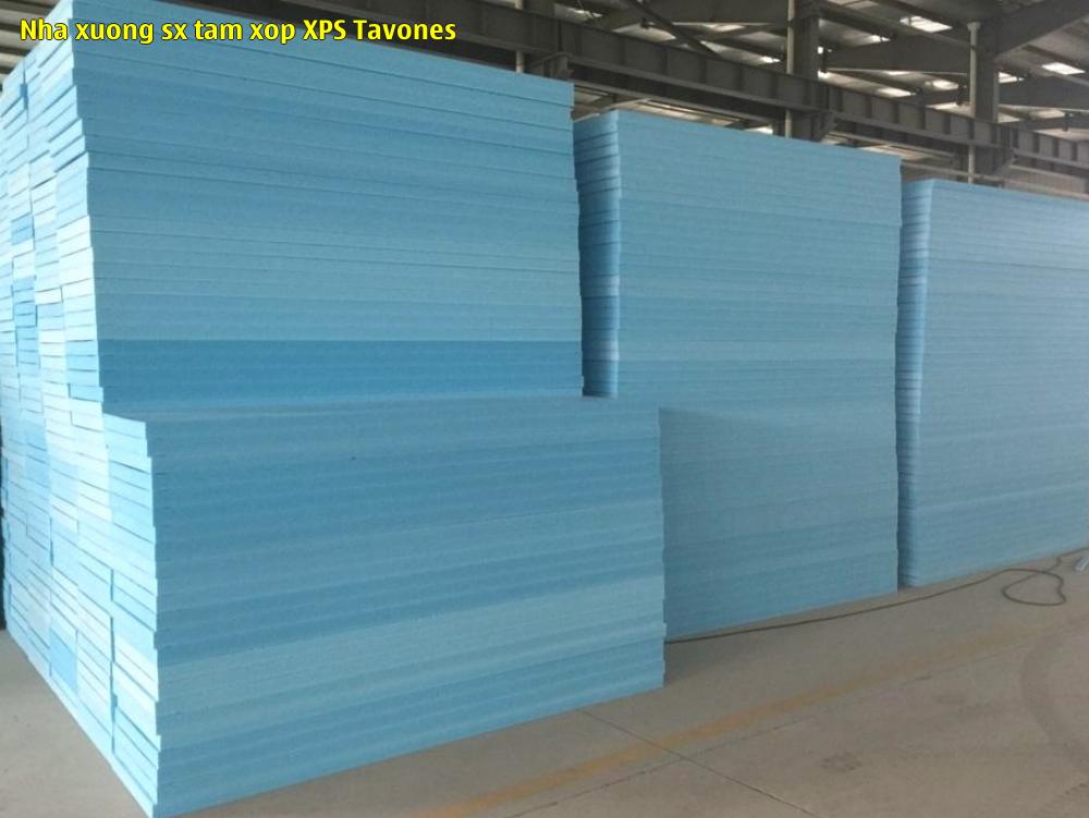 Nhà xưởng sx tấm xốp XPS Tavones