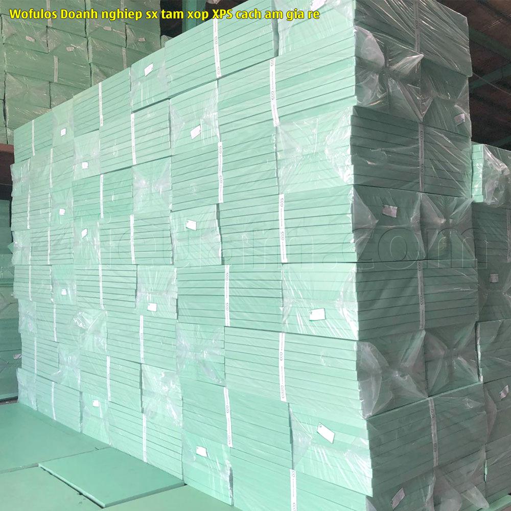 Wofulos - Doanh nghiệp sx tấm xốp XPS cách âm giá rẻ