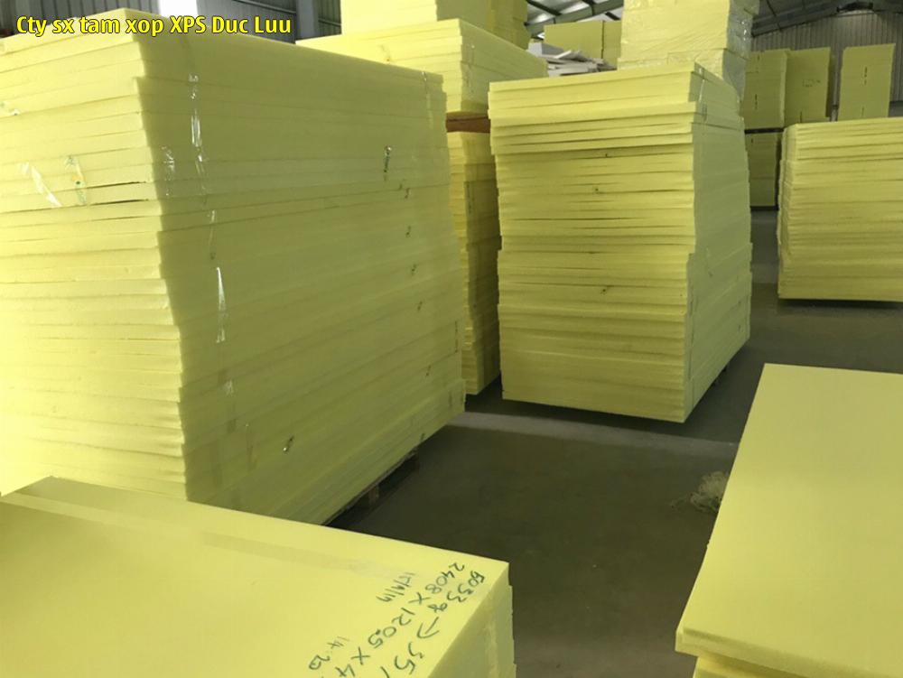 Cty sx tấm xốp XPS Đức Lưu