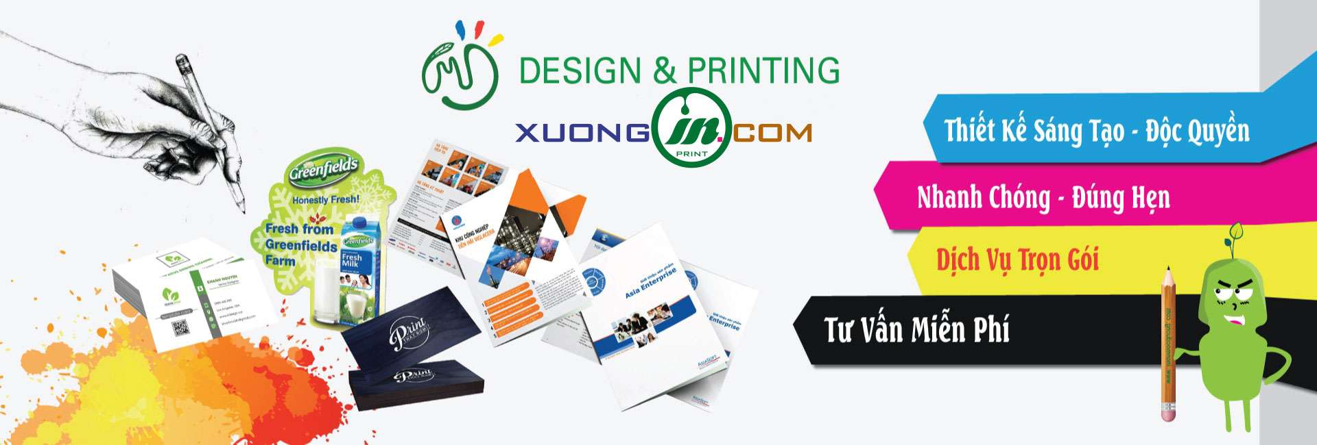 Công ty in ấn bao bì | Xưởng in offset giá rẻ tphcm | Chuyên thiết kế và in ấn quảng cáo