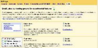 Gmail labs: gia tăng tính năng cho Gmail