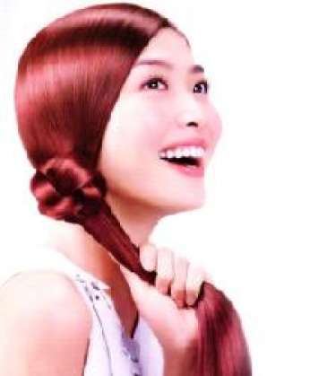 Vuốt tóc độc đáo