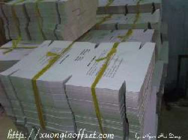 Chọn Loại giấy (Giấy Ford, Giấy Bristol, Giấy Couche, Giấy Duplex) nào để in và in sao để tiệc kiệm chi phí