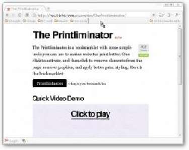 In trang web có chọn lọc