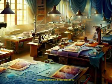 Xưởng in vải tại TPHCM