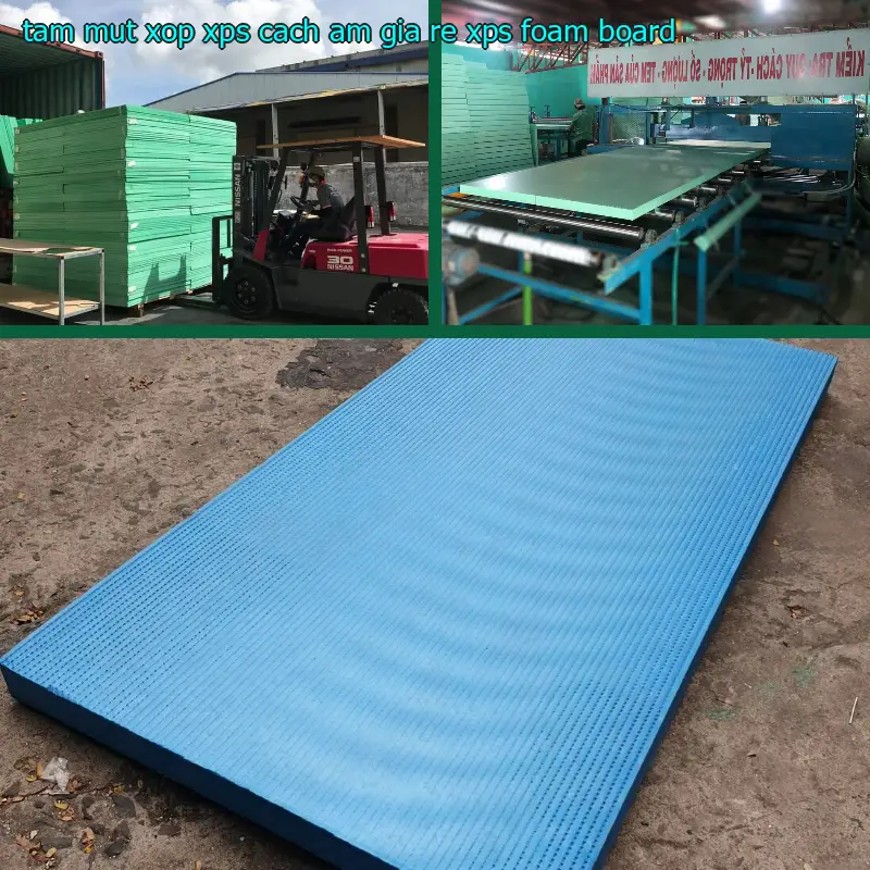 Tấm mút xốp XPS cách âm giá rẻ XPS Foam Board