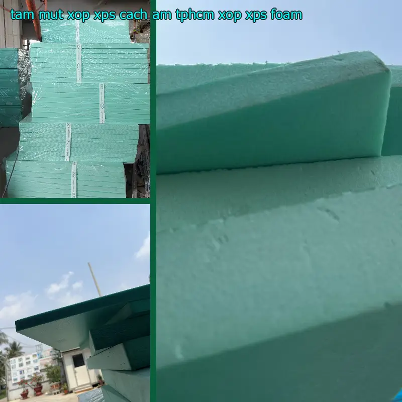 Tấm mút xốp XPS cách âm TpHCM Xốp XPS Foam