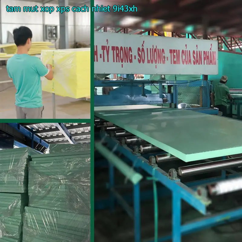Tấm mút xốp XPS cách nhiệt 9I43XH