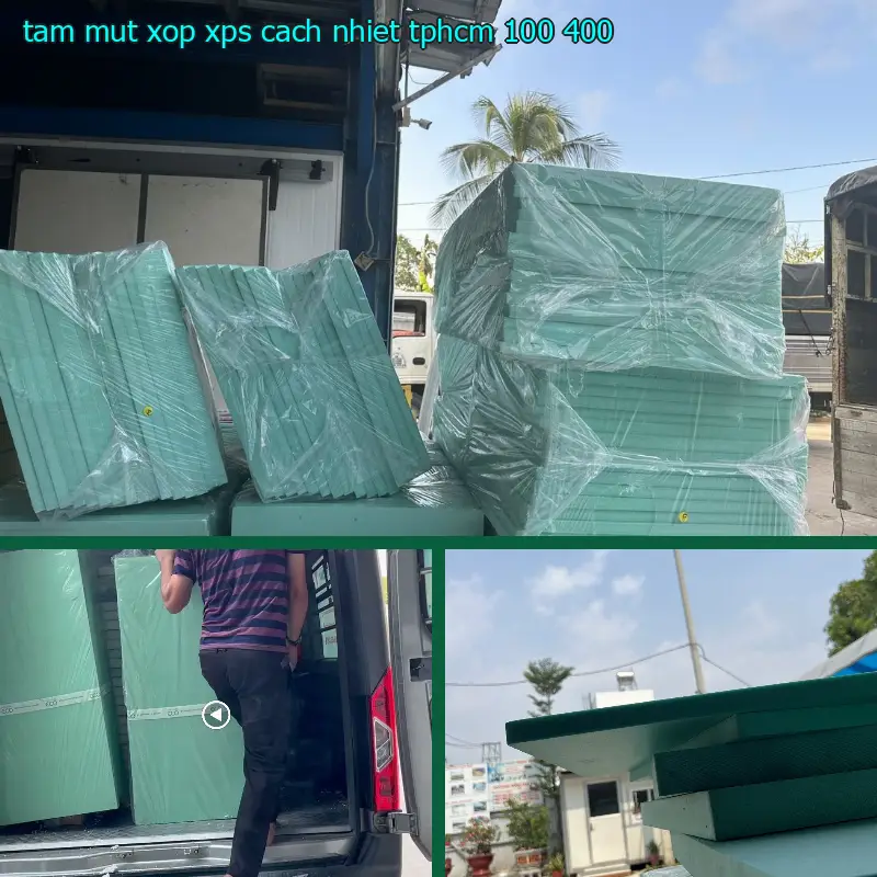 Tấm mút xốp XPS cách nhiệt TpHCM 100.400₫
