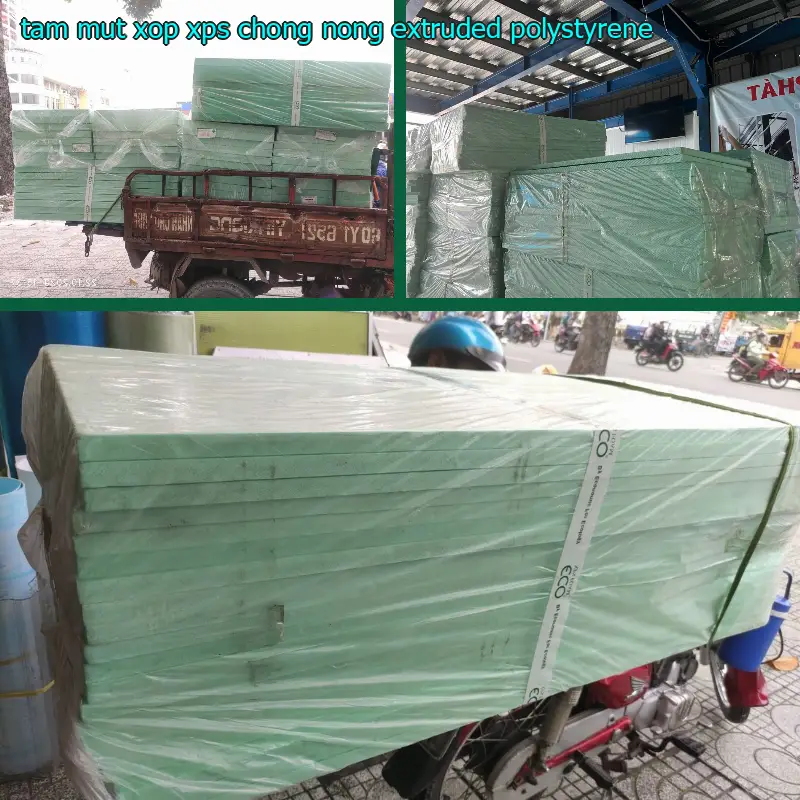 Tấm mút xốp XPS chống nóng Extruded Polystyrene