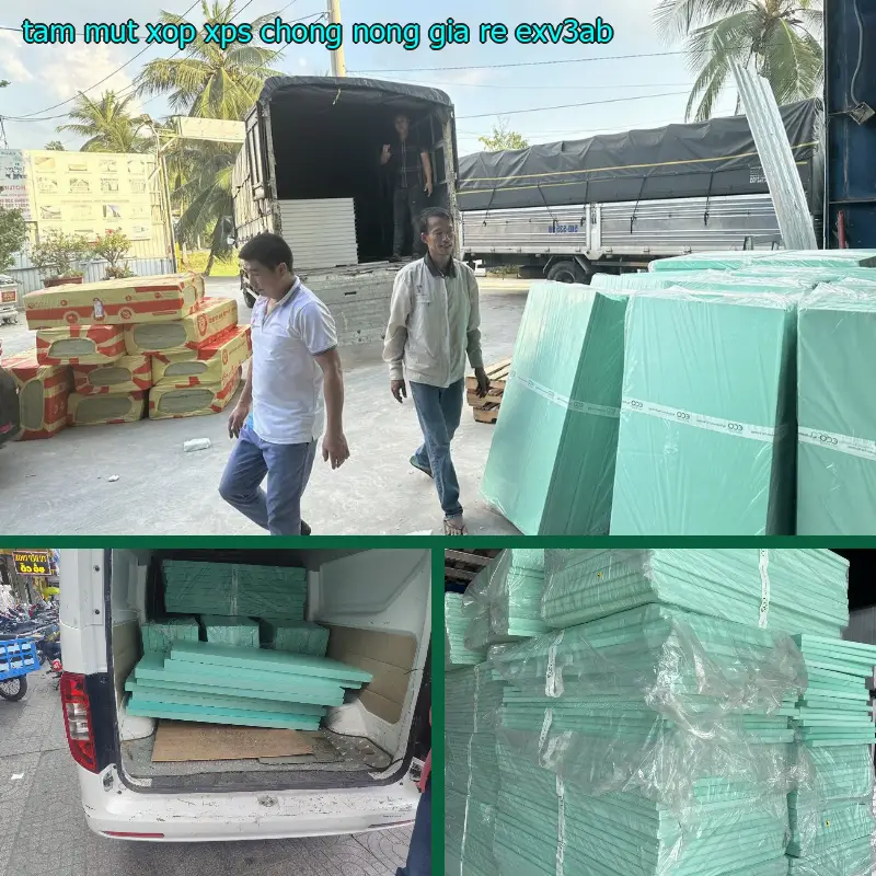 Tấm mút xốp XPS chống nóng giá rẻ EXV3AB