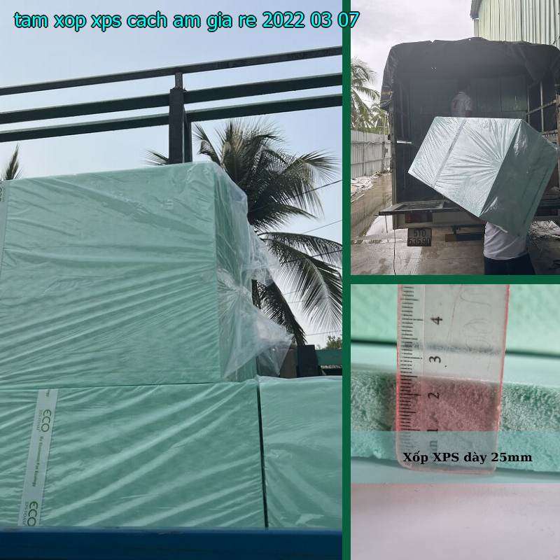 Tấm xốp XPS cách âm giá rẻ 2022-03-07