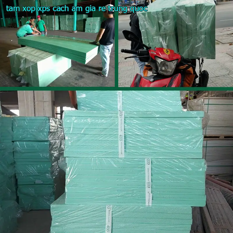 Tấm xốp XPS cách âm giá rẻ Trung Quốc