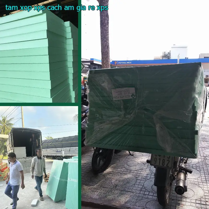 Tấm xốp XPS cách âm giá rẻ XPS