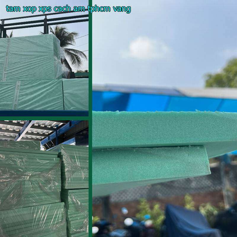 Tấm xốp XPS cách âm TpHCM Vàng