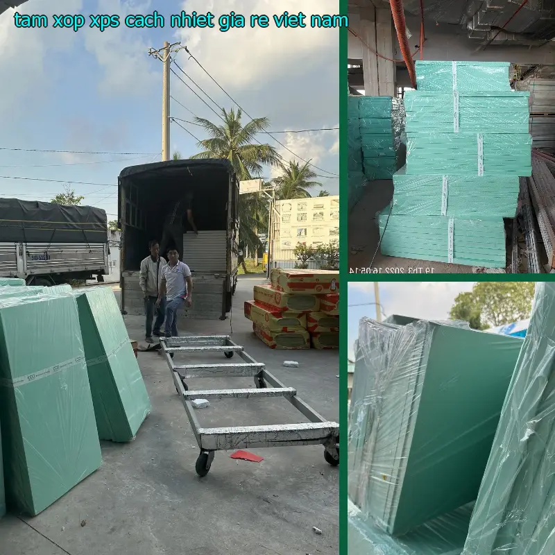 Tấm xốp XPS cách nhiệt giá rẻ Viet Nam