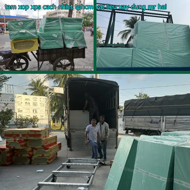 Tấm xốp XPS cách nhiệt TpHCM Vật Liệu Xây Dựng Mr.HẢI