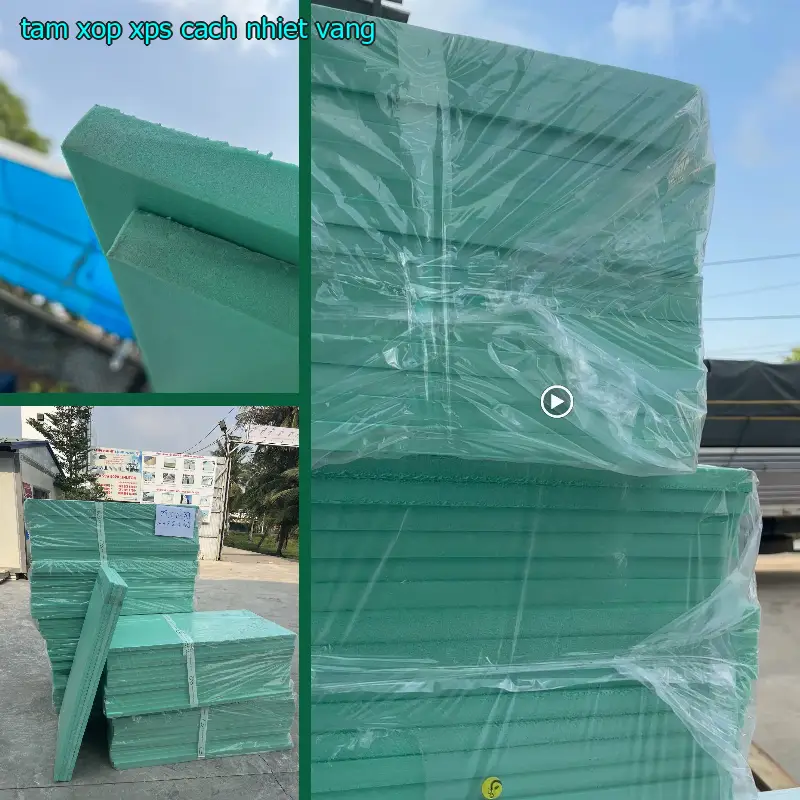 Tấm xốp XPS cách nhiệt Vàng