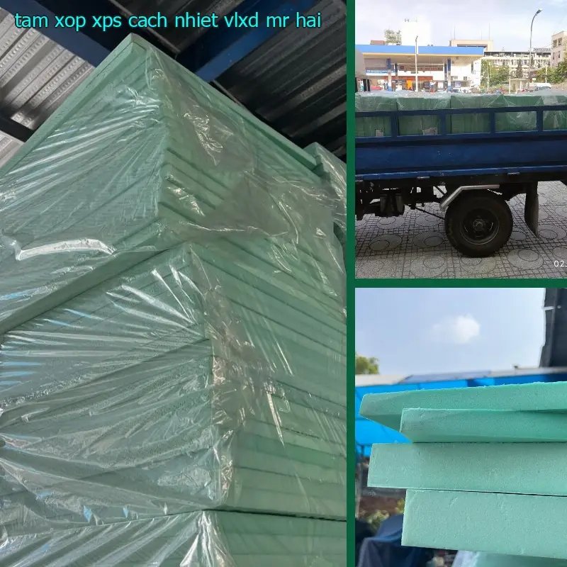 Tấm xốp XPS cách nhiệt VLXD Mr.HẢI