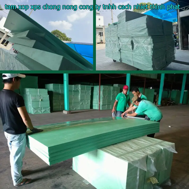 Tấm xốp XPS chống nóng Công ty TNHH cách nhiệt Thịnh Phát