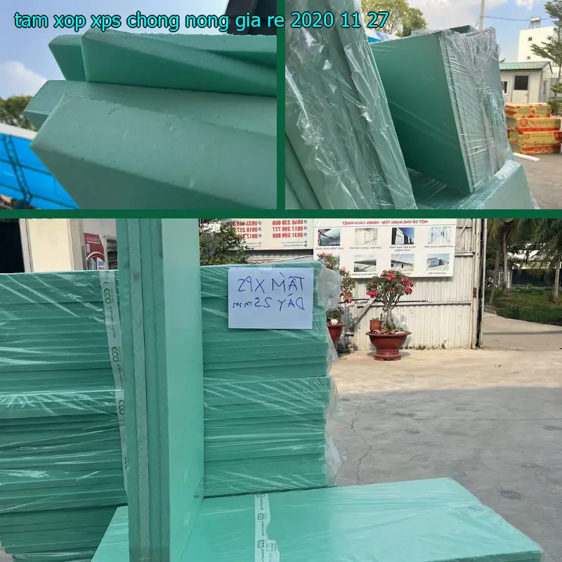 Tấm xốp XPS chống nóng giá rẻ 2020-11-27
