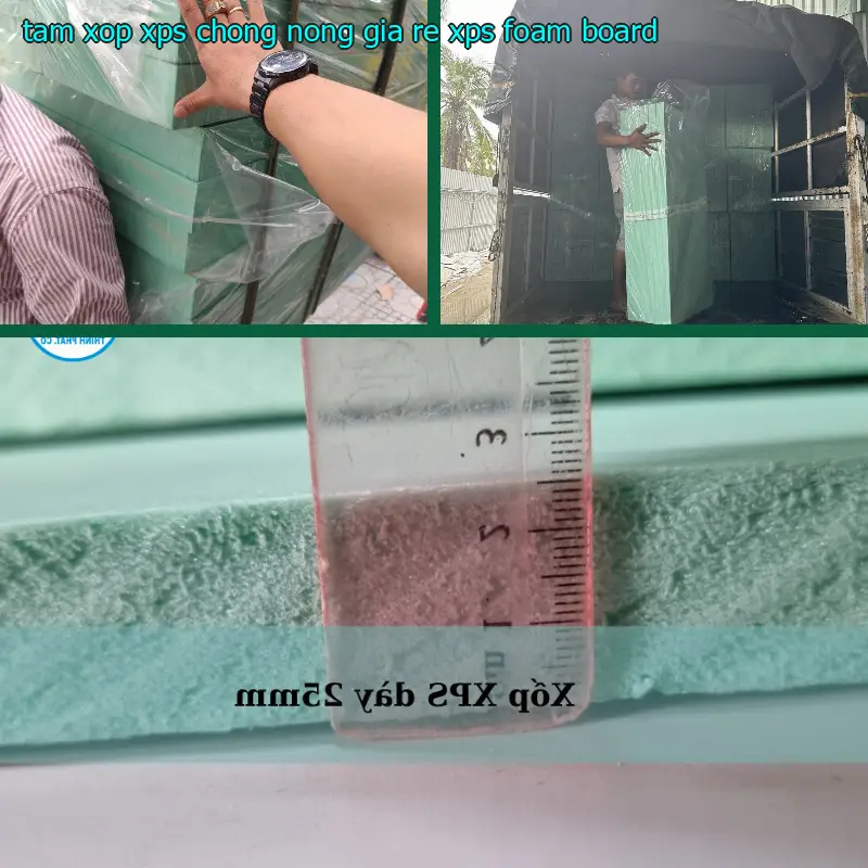 Tấm xốp XPS chống nóng giá rẻ XPS Foam Board