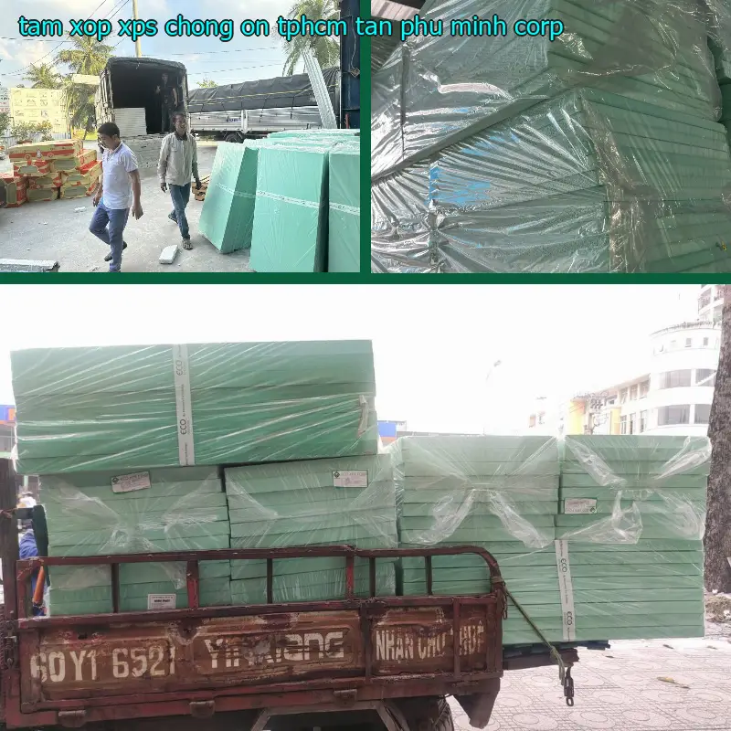 Tấm xốp XPS chống ồn TpHCM Tân Phú Minh Corp