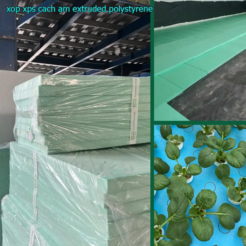 Xốp XPS cách âm Extruded Polystyrene
