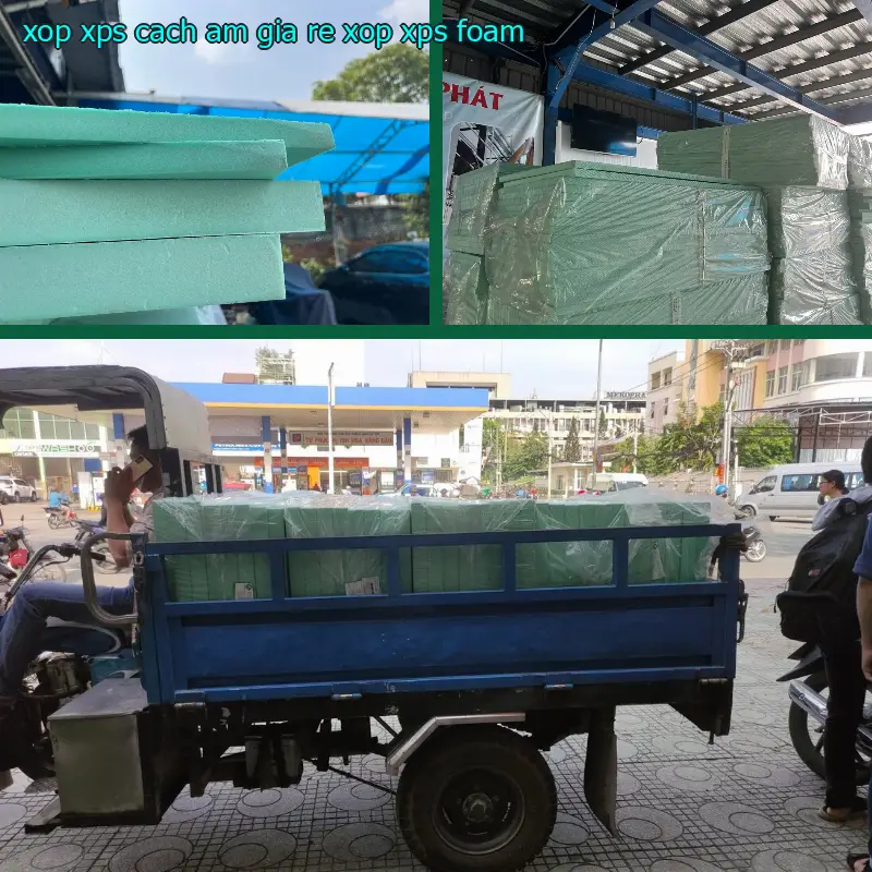 Xốp XPS cách âm giá rẻ Xốp XPS Foam