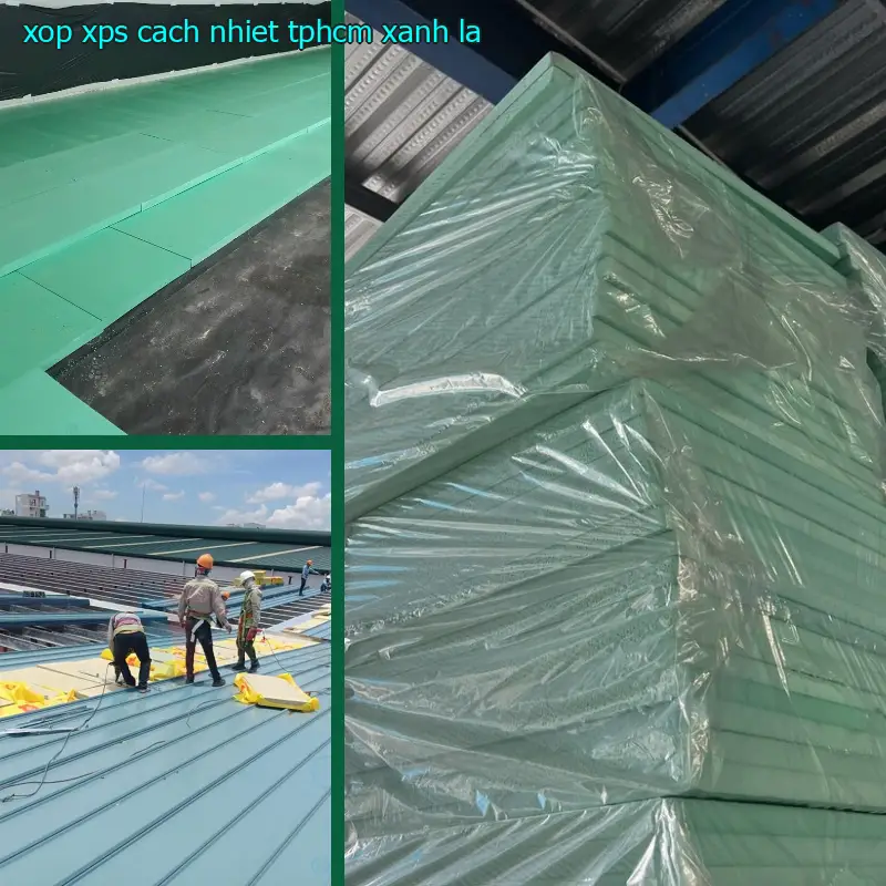 Xốp XPS cách nhiệt TpHCM Xanh lá