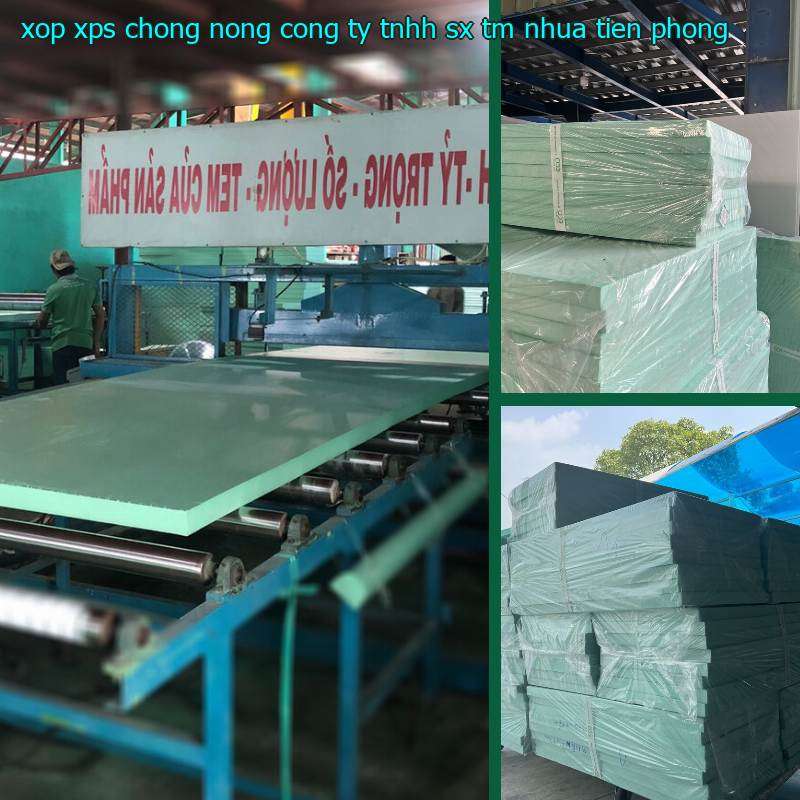 Xốp XPS chống nóng Công ty TNHH SX TM nhựa Tiến Phong