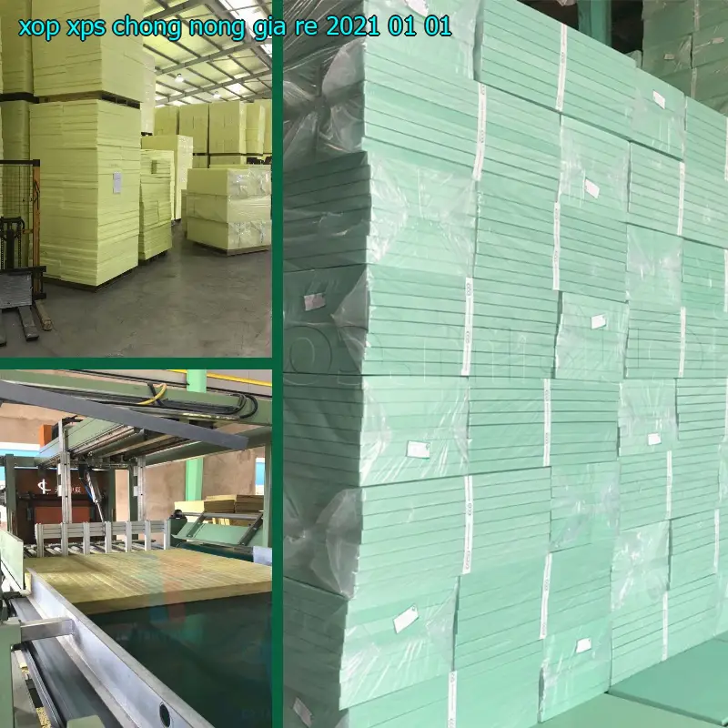 Xốp XPS chống nóng giá rẻ 2021-01-01