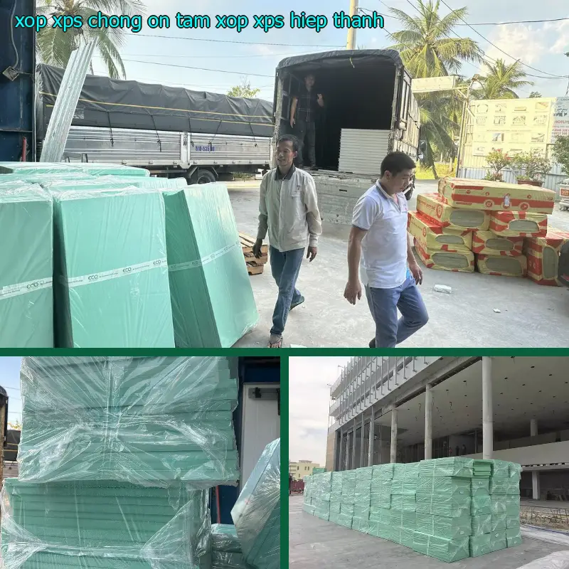 Xốp XPS chống ồn Tấm xốp XPS Hiệp Thành