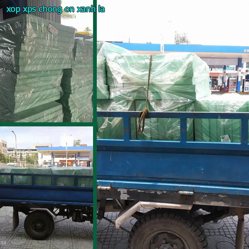 Xốp XPS chống ồn Xanh lá