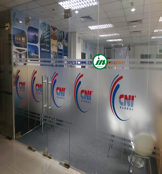 in decal mờ